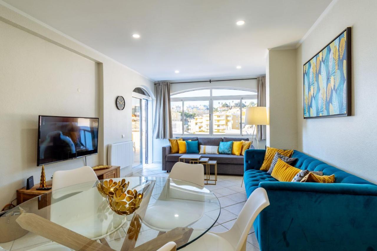 Top renoviertes Apartment mit großer Terrasse Albufeira Buitenkant foto