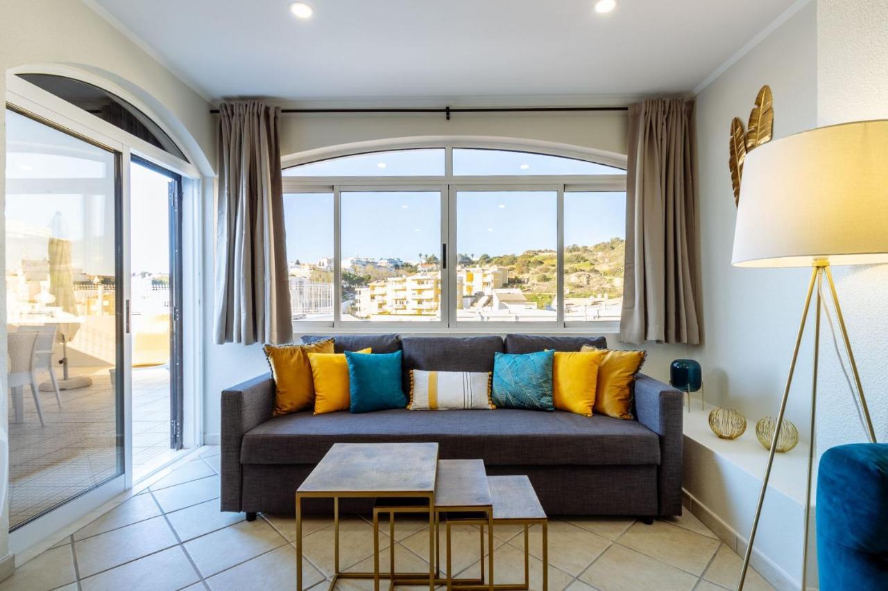 Top renoviertes Apartment mit großer Terrasse Albufeira Buitenkant foto