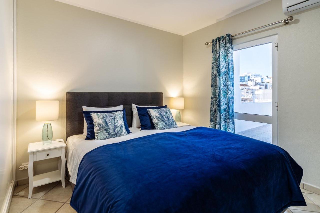 Top renoviertes Apartment mit großer Terrasse Albufeira Buitenkant foto